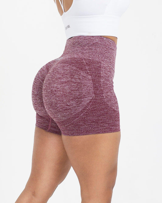 Wine scrunch butt shorts - Bia Vibe