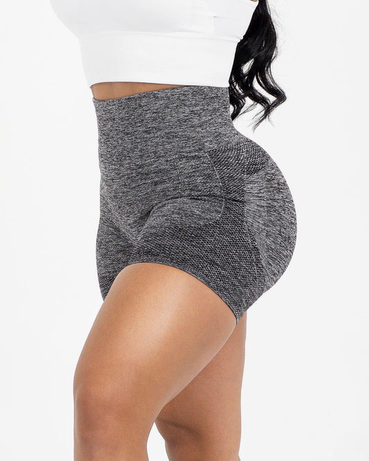 Dark grey scrunch butt shorts - Bia Vibe